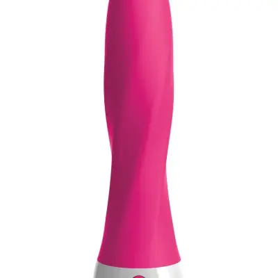 Threesome Wall Banger Deluxe Silicone Vibrator - Pink