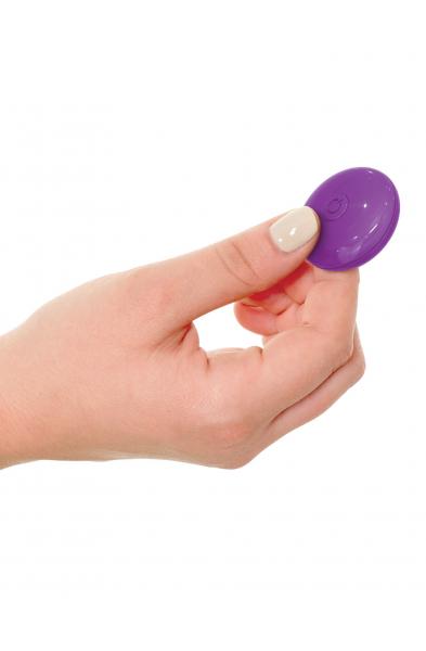 Threesome Total Ecstay Silicone Vibrator - Purple