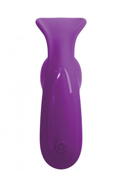 Threesome Total Ecstay Silicone Vibrator - Purple