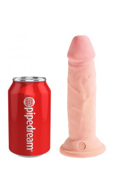 King Cock Plus Triple Density 6 Inch Cock - Light