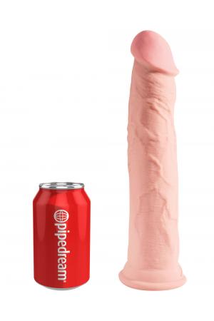 King Cock Plus Triple Density 11 Inch Cock - Flesh