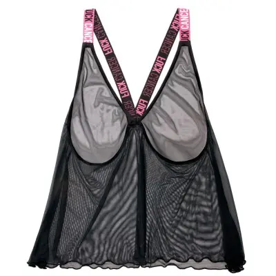Fuck Cancer Tank Top - Black - M/l