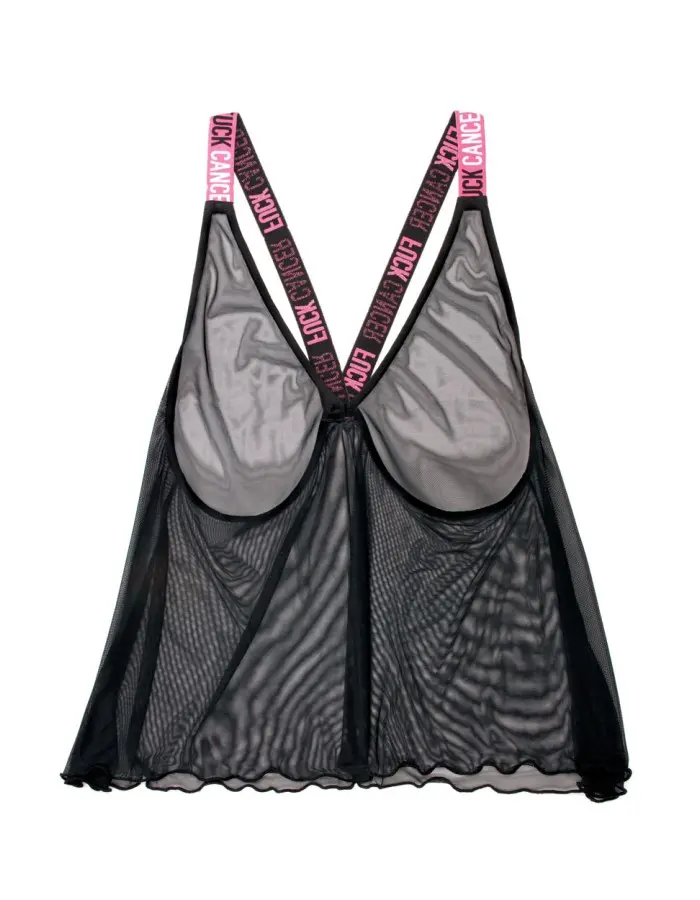 Fuck Cancer Tank Top - Black - M/l
