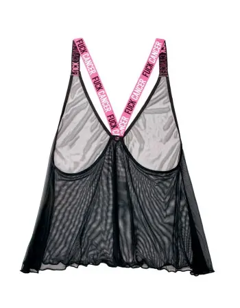Fuck Cancer Tank Top - Black - M/l