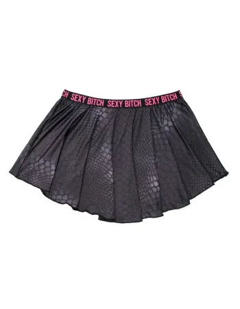 Sexy Bitch Skirt - Skirt Only - Black - L/xl