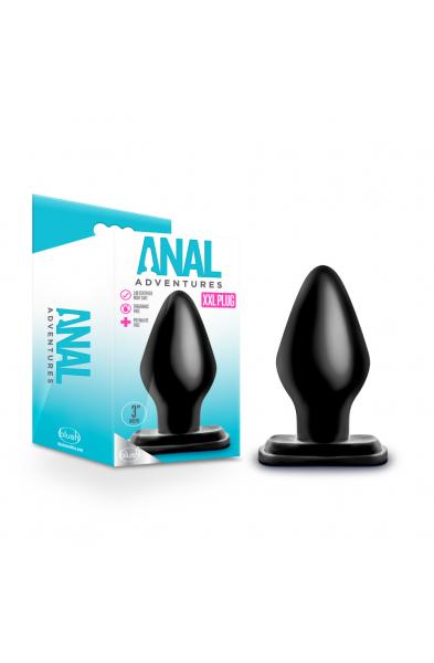 Anal Adventures - XXL Plug - Black