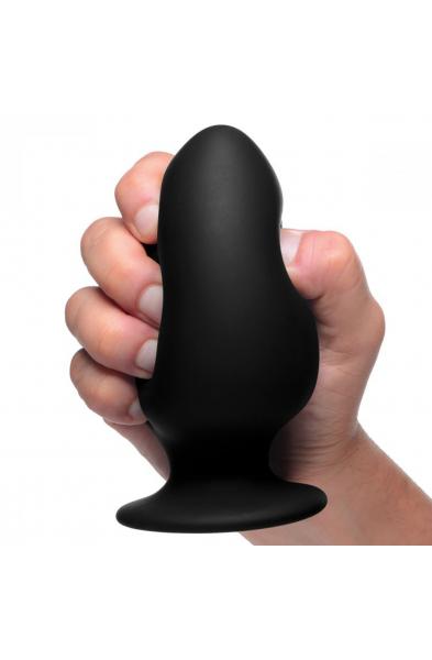 Squeezable Silicone Anal Plug - Large