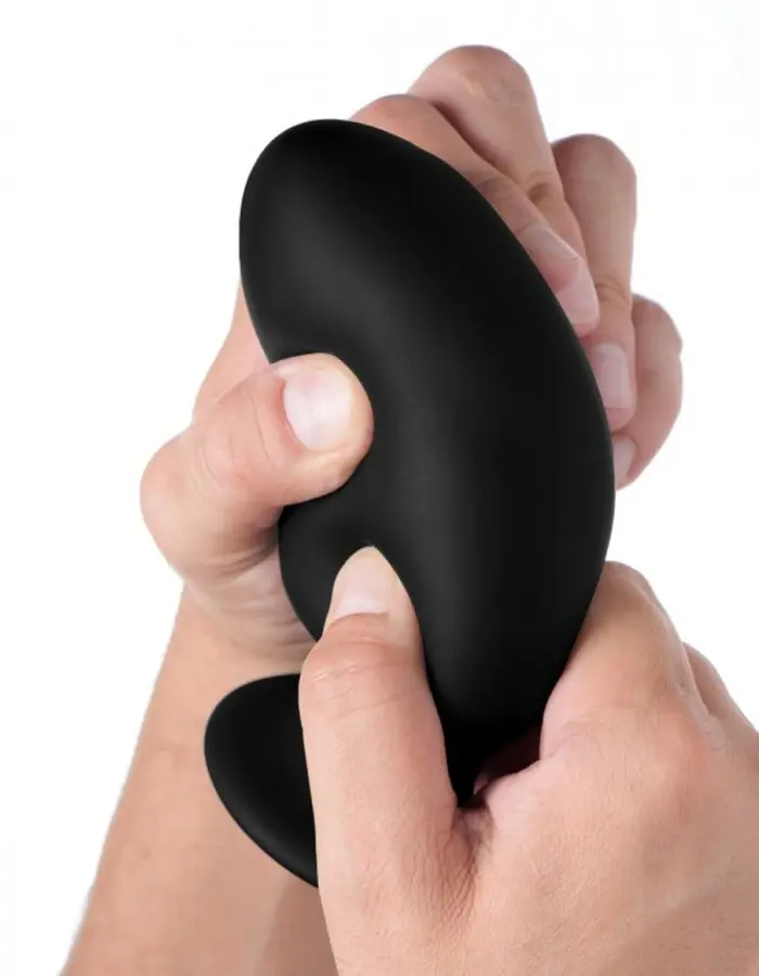 Squeezable Silicone Anal Plug - Medium
