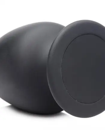 Squeezable Silicone Anal Plug - Medium