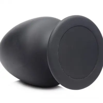 Squeezable Silicone Anal Plug - Medium