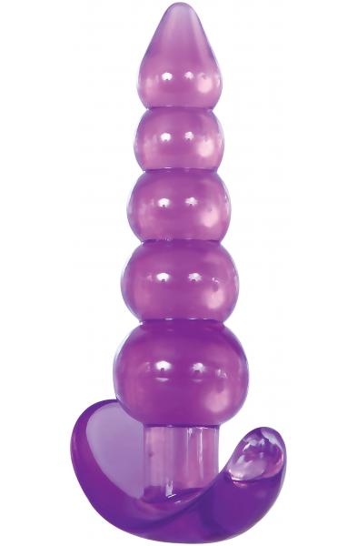 Bumpy Delight Anal Plug - Purple