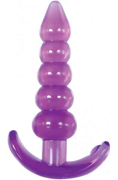 Bumpy Delight Anal Plug - Purple