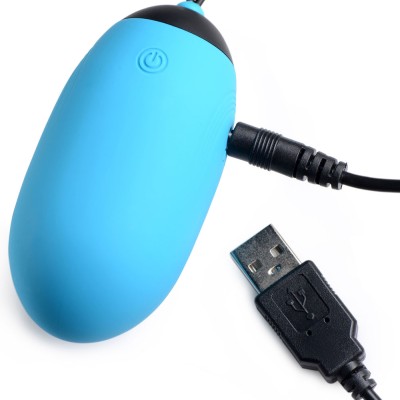 Bang XL Silicone Vibrating Egg - Blue