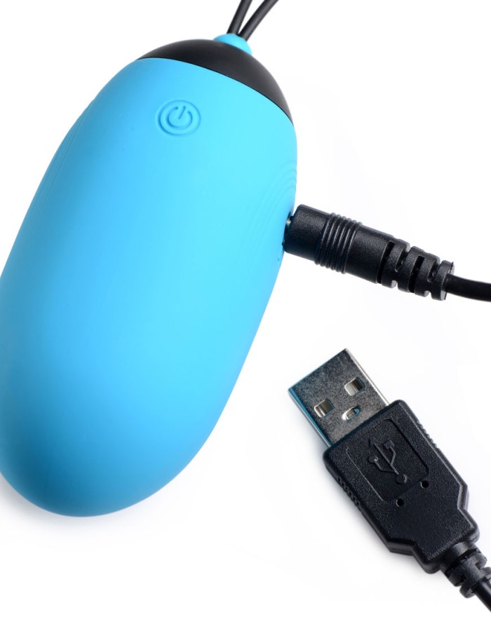 Bang XL Silicone Vibrating Egg - Blue