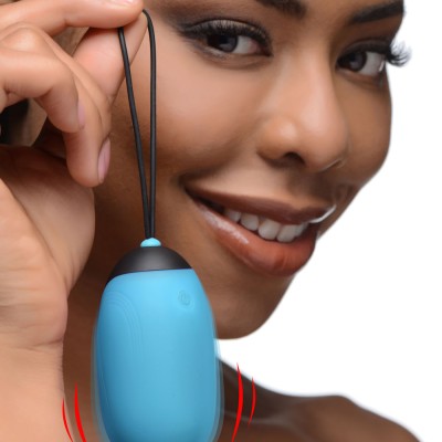 Bang XL Silicone Vibrating Egg - Blue