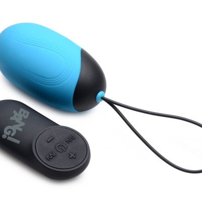 Bang XL Silicone Vibrating Egg - Blue