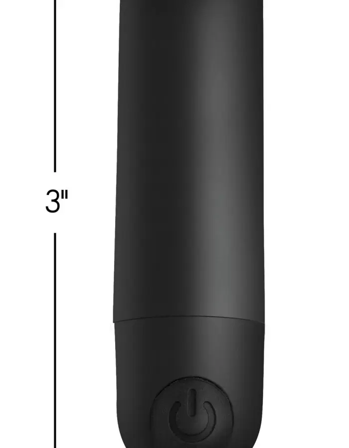 Bang Vibrating Bullet With Remote Control - Black