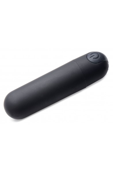 Bang Vibrating Bullet With Remote Control - Black