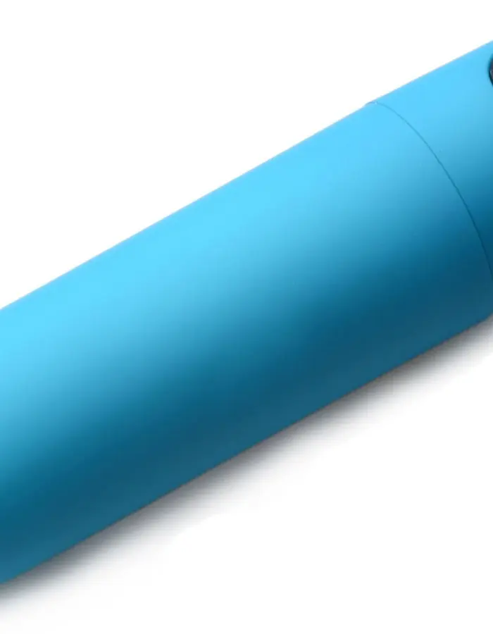 Bang Vibrating Bullet With Remote Control - Blue