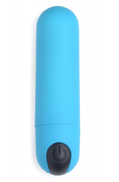 Bang Vibrating Bullet With Remote Control - Blue