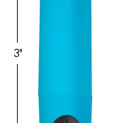 Bang Vibrating Bullet With Remote Control - Blue
