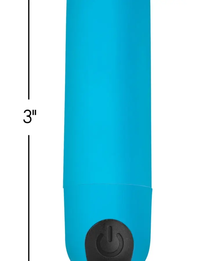 Bang Vibrating Bullet With Remote Control - Blue