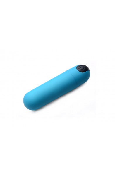 Bang Vibrating Bullet With Remote Control - Blue