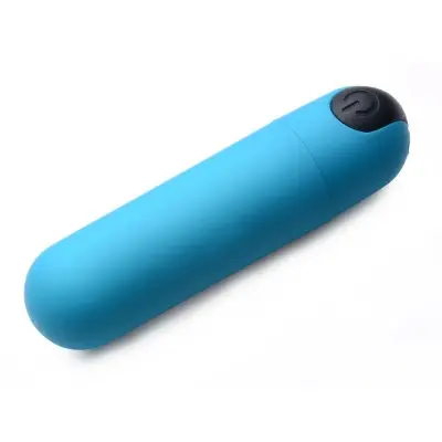 Bang Vibrating Bullet With Remote Control - Blue