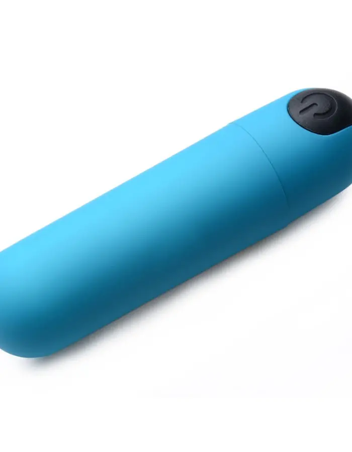 Bang Vibrating Bullet With Remote Control - Blue