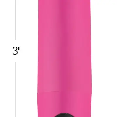 Bang Vibrating Bullet With Remote Control - Pink