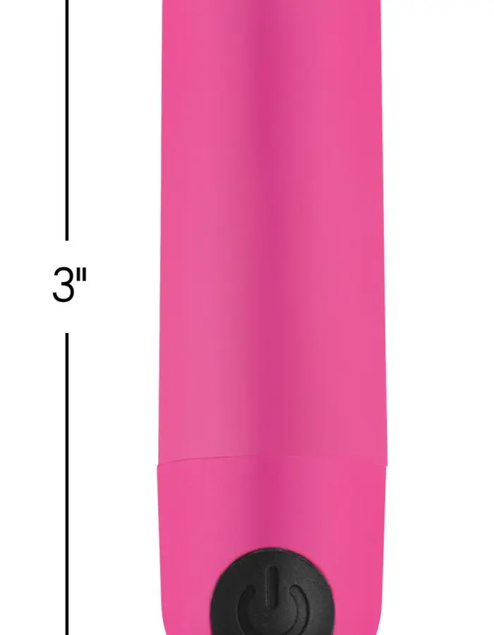 Bang Vibrating Bullet With Remote Control - Pink