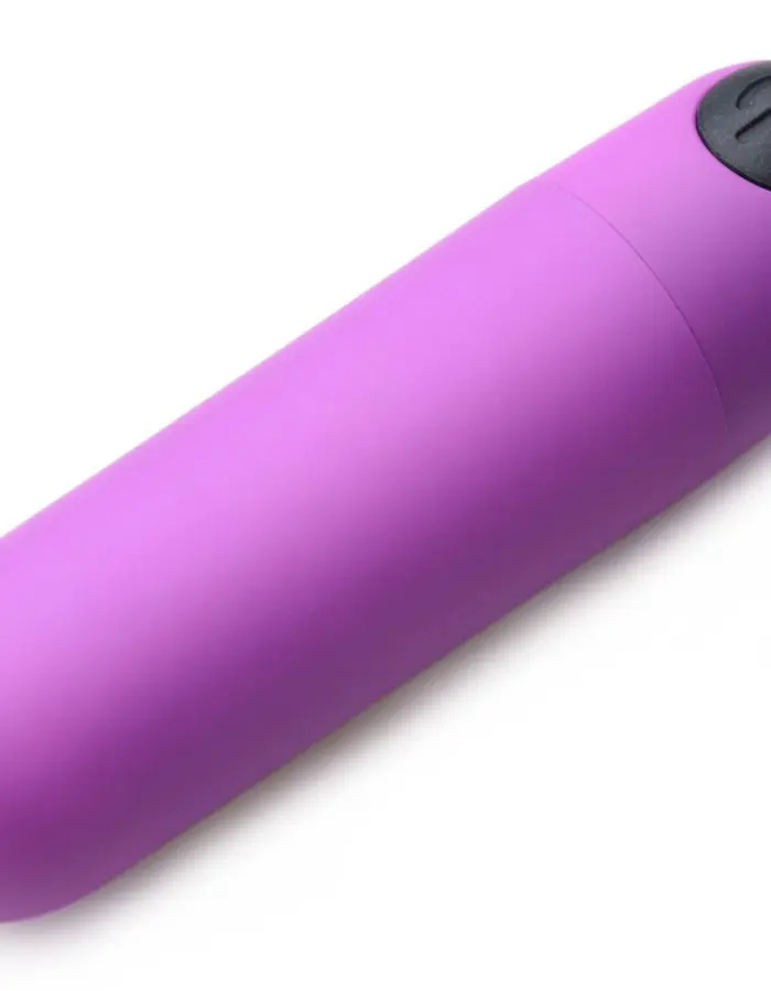 Bang Vibrating Bullet With Remote Control - Purple