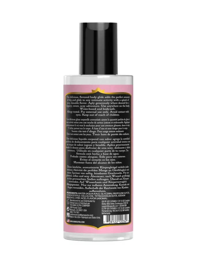Divine Nectars Flavored Body Glide - Strawberry Dreams - 5 Fl Oz. 150ml