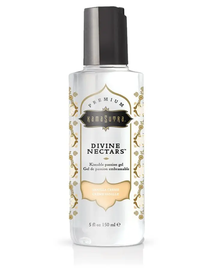 Divine Nectars Flavored Body Glide - Vanilla Creme - 5 Fl. Oz./ 150ml