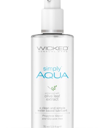 Simply Aqua Fragrance Free Lubricant - 2.3 Fl. Oz.