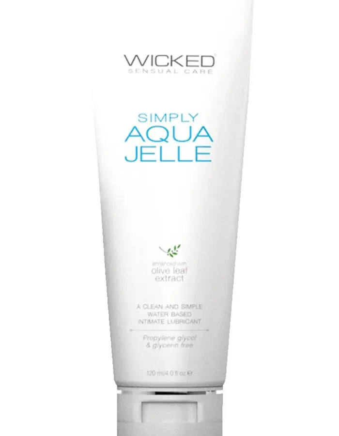 Simply Aqua Jelle Fragrance Free Lubricant - 4 Fl. Oz.