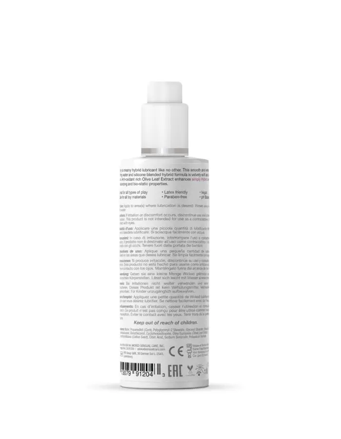 Simply Hybrid Fragrance Free Lubricant - 4 Fl. Oz.