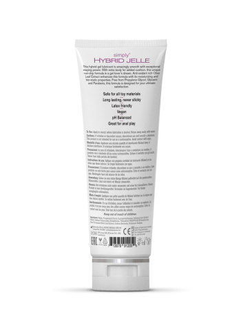 Simply Hybrid Jelle Fragrance Free Lubricant - 4 Fl. Oz.