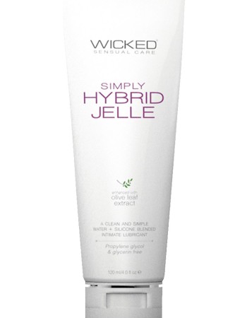 Simply Hybrid Jelle Fragrance Free Lubricant - 4 Fl. Oz.