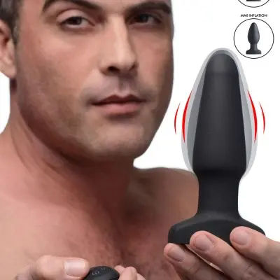 World's 1st Remote Control Inflatable 10x Anal Plug