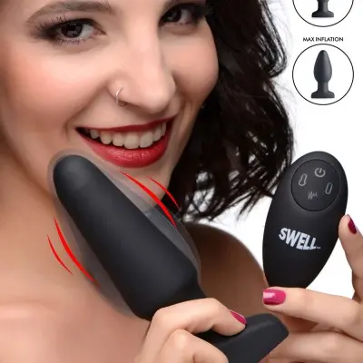 World's 1st Remote Control Inflatable 10x Anal Plug