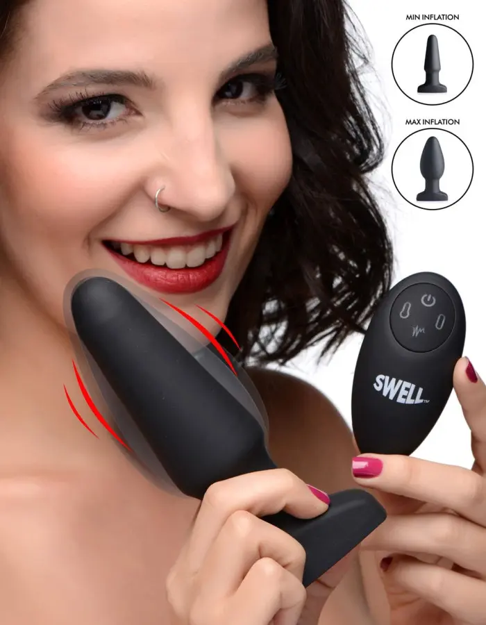 World's 1st Remote Control Inflatable 10x Anal Plug