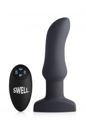 World's 1st Remote Control Inflatable Curved 10x Anal Plug