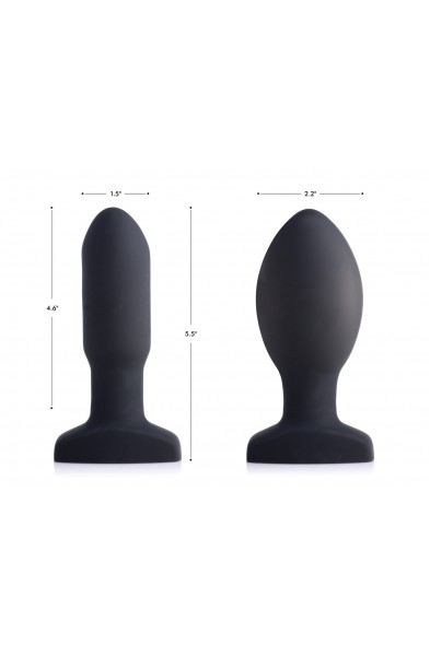 World's 1st Remote Control Inflatable 10x Missile  Anal Plug