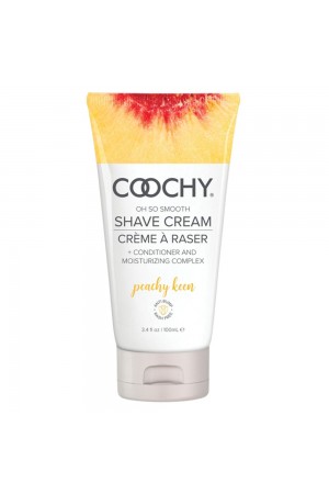 Coochy Oh So Smooth Shave Cream - Peachy Keen 3.4 Fl Oz 100ml