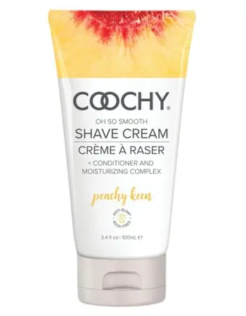 Coochy Oh So Smooth Shave Cream - Peachy Keen 3.4 Fl Oz 100ml