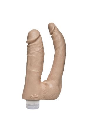 The Naturals Vibro Double Penetrator Twist Bottom - White