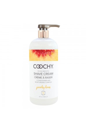 Coochy Oh So Smooth Shave Cream - Peachy Keen 32 Fl Oz