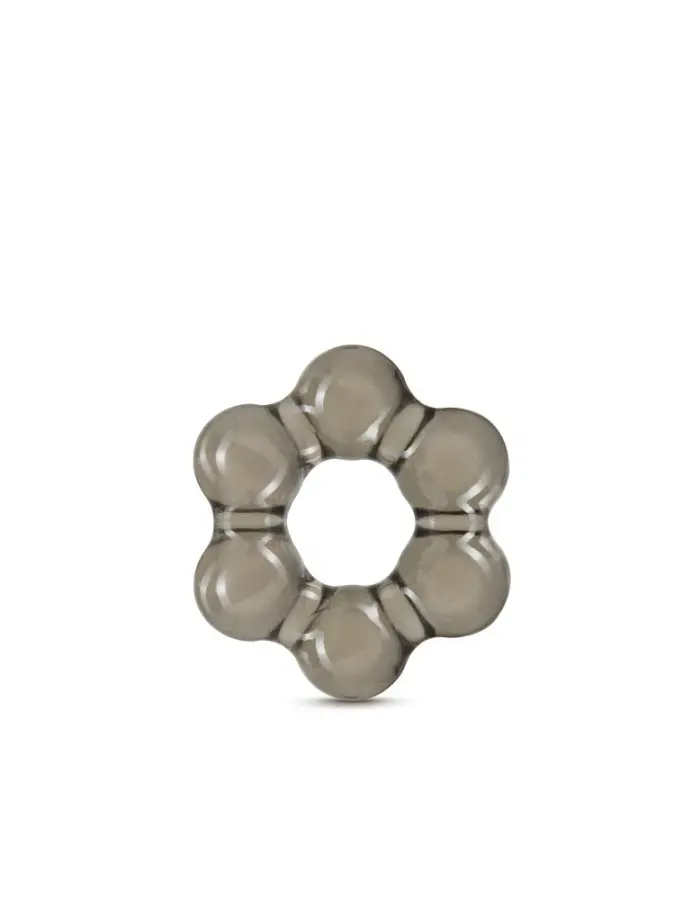 Stay Hard - Thick Bead Cock Ring - Black