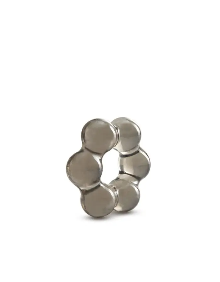 Stay Hard - Thick Bead Cock Ring - Black